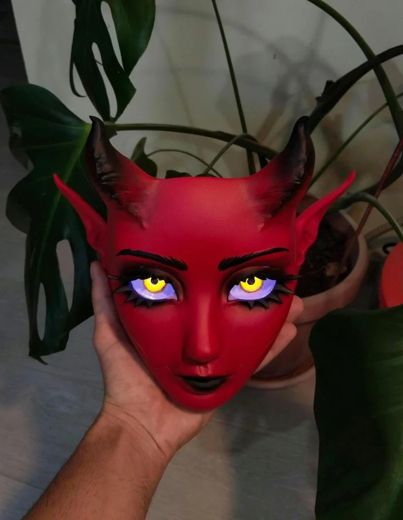 🔥Flash Sale 49% OFF -🔥Halloween 2025 Babydoll Mask🎃🎃