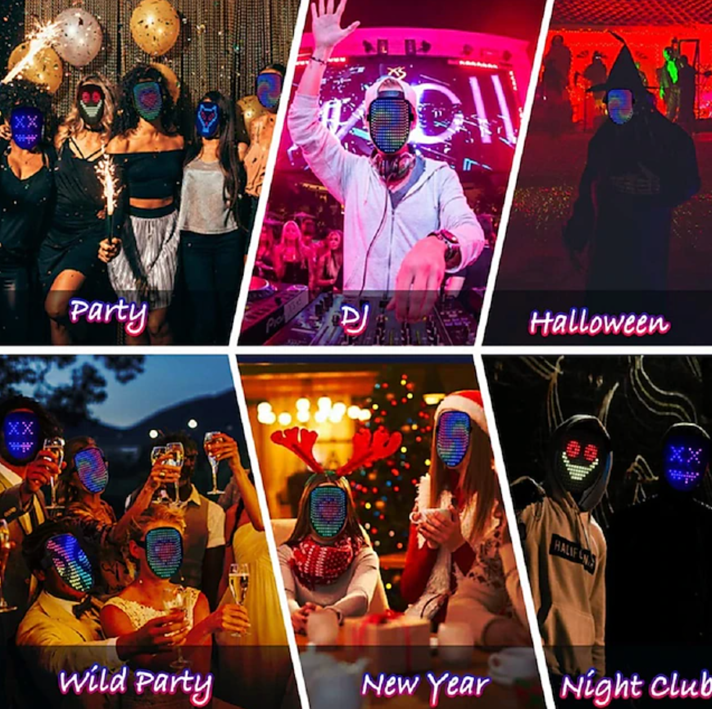 Creative Luminous LED Mask™