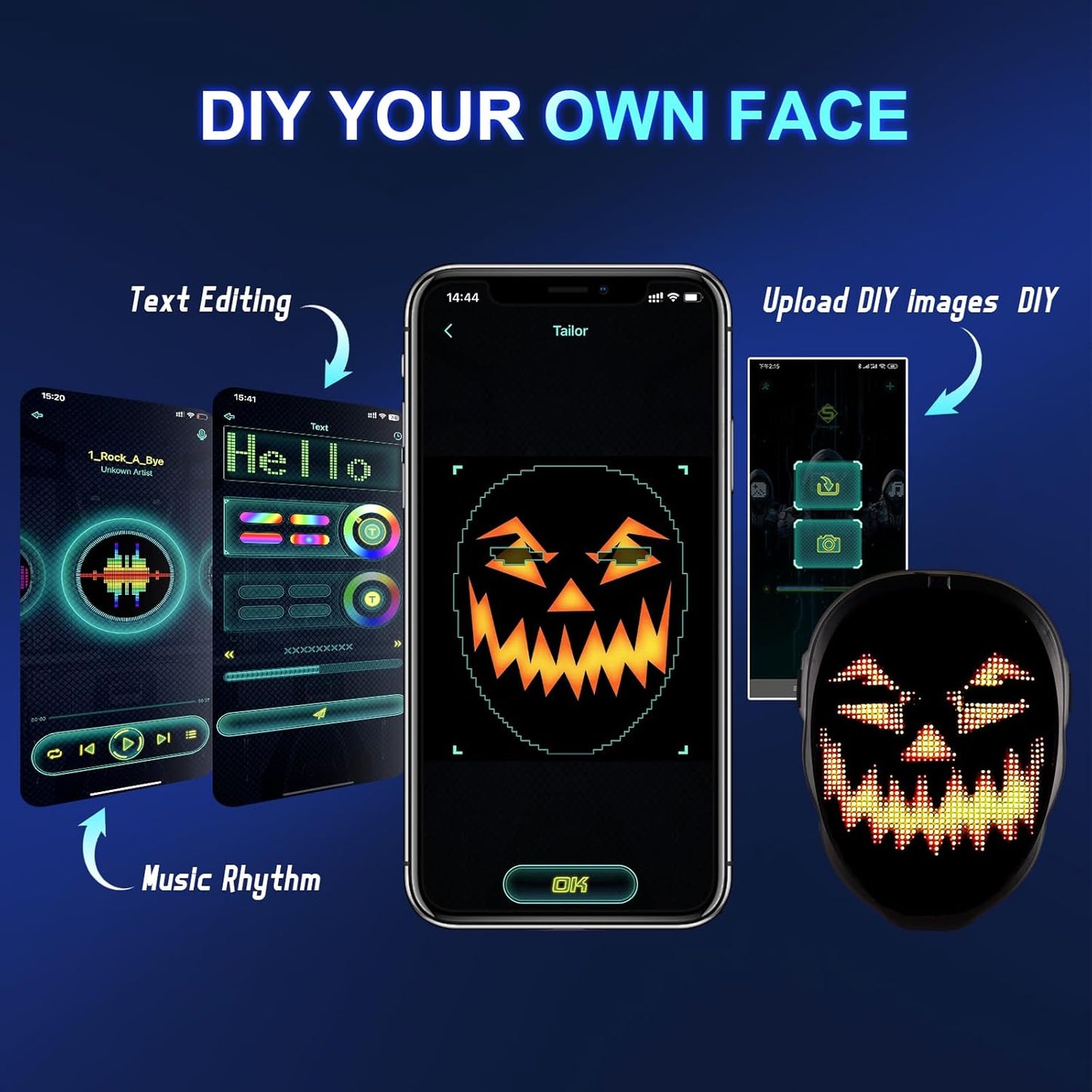 Creative Luminous LED Mask™