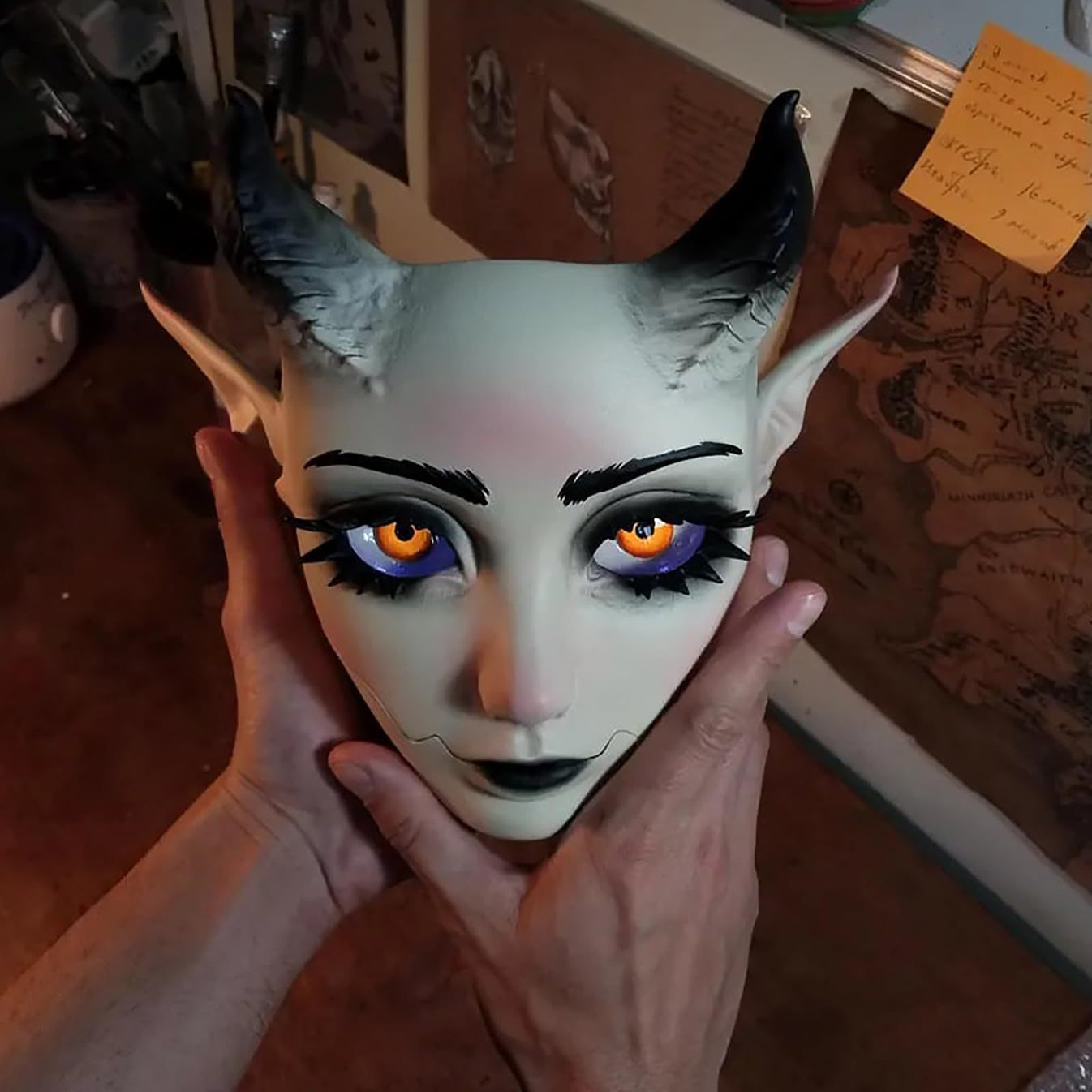 🔥Flash Sale 49% OFF -🔥Halloween 2025 Babydoll Mask🎃🎃