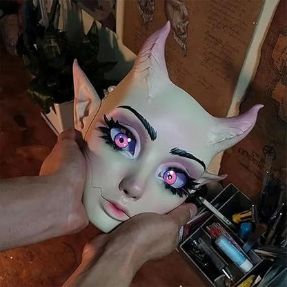 🔥Flash Sale 49% OFF -🔥Halloween 2025 Babydoll Mask🎃🎃